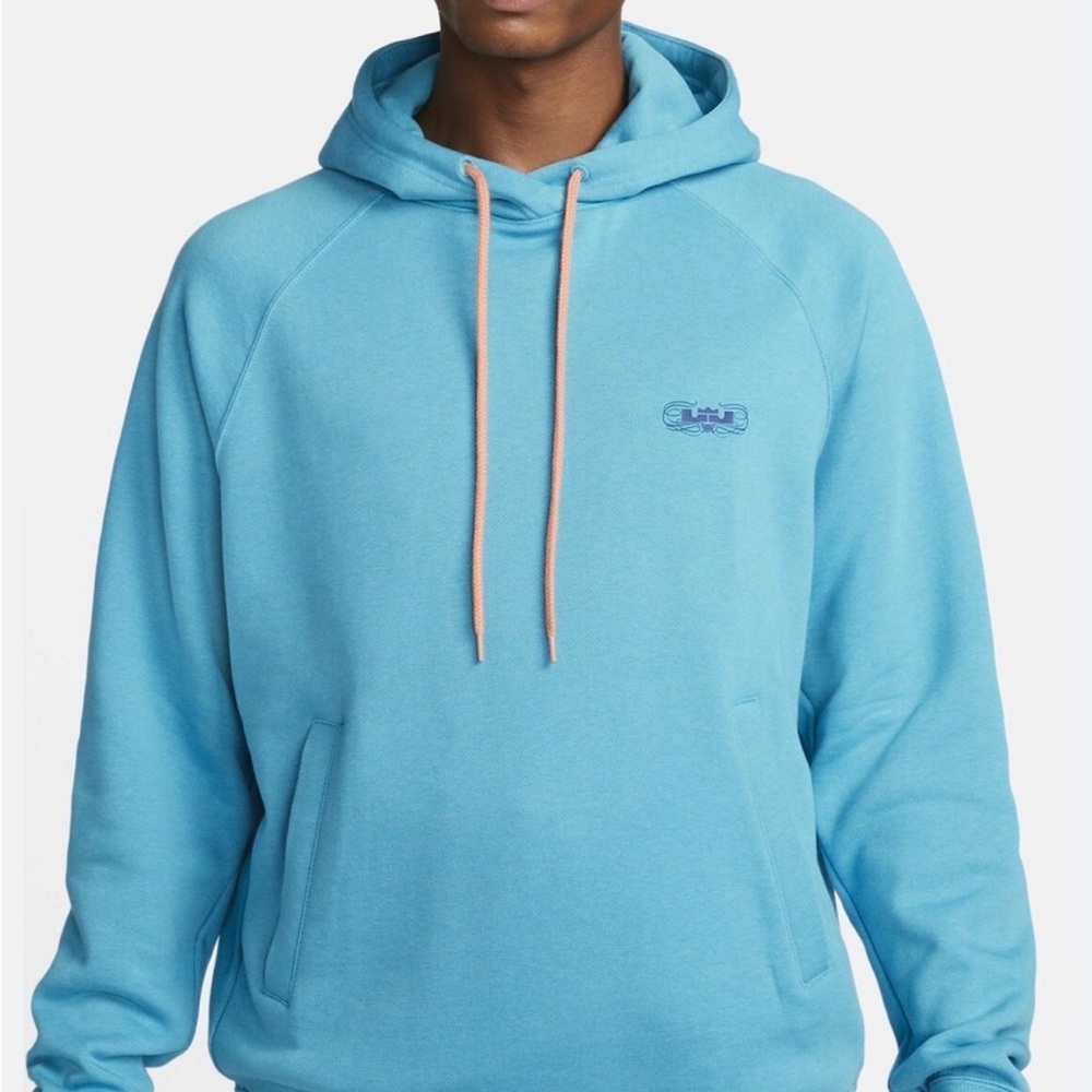 Nike LeBron strive for greatness blue hoodie small